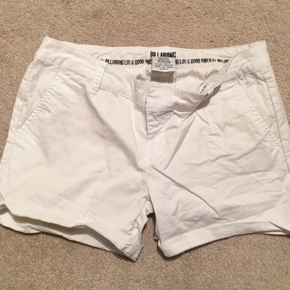 Billabong White Shorts